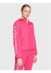 EA7 Emporio Armani Kurtka przejściowa 3RTB08 TN18Z 1417 Różowy Regular Fit. Kolor: różowy. Materiał: syntetyk