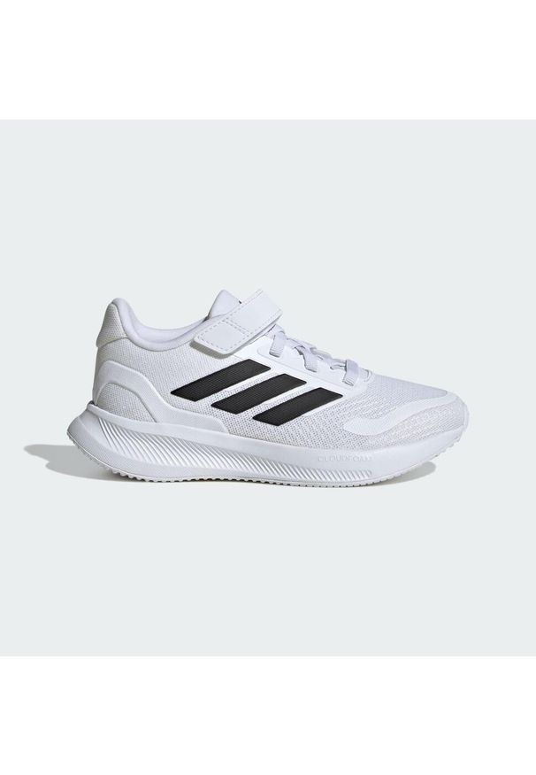 Adidas - Buty Runfalcon 5 Kids. Okazja: na co dzień. Kolor: czarny, biały, wielokolorowy. Materiał: materiał