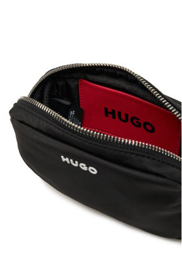 Hugo - HUGO Saszetka Bel Bumbag 50536057 Czarny. Kolor: czarny. Materiał: materiał