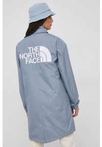 The North Face Kurtka przejściowa. Okazja: na co dzień. Kolor: niebieski. Materiał: tkanina. Styl: casual