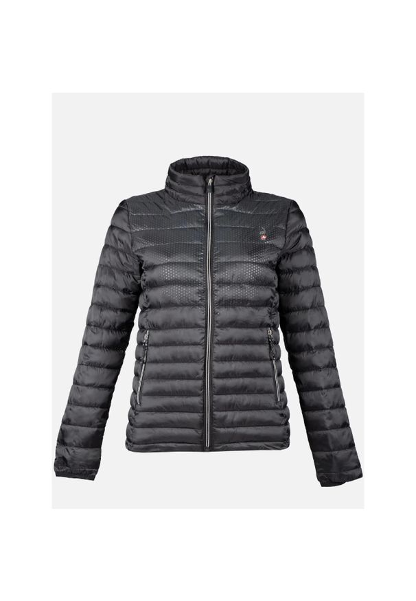 Damska kurtka puchowa Aulp Monna. Kolor: czarny. Materiał: puch. Sport: turystyka piesza