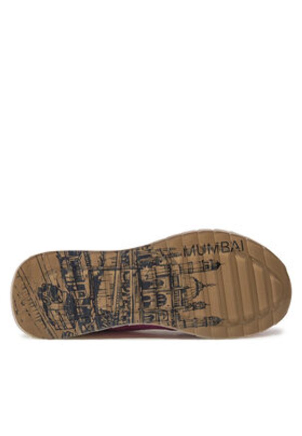 HOFF Sneakersy Nairobi 12502016 Różowy. Kolor: różowy. Materiał: skóra, zamsz