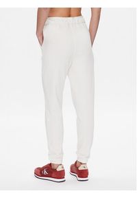 Calvin Klein Performance Spodnie dresowe 00GWS3P605 Biały Regular Fit. Kolor: biały. Materiał: dresówka, bawełna #4