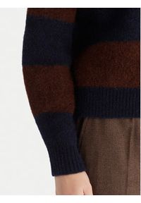 Weekend Max Mara Sweter Tuono 2525366142 Kolorowy Loose Fit. Materiał: wełna. Wzór: kolorowy #5