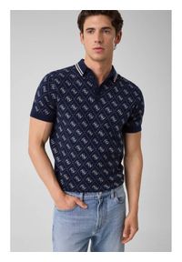 Guess Sweter 183052 Niebieski Classic Fit. Kolor: niebieski #1