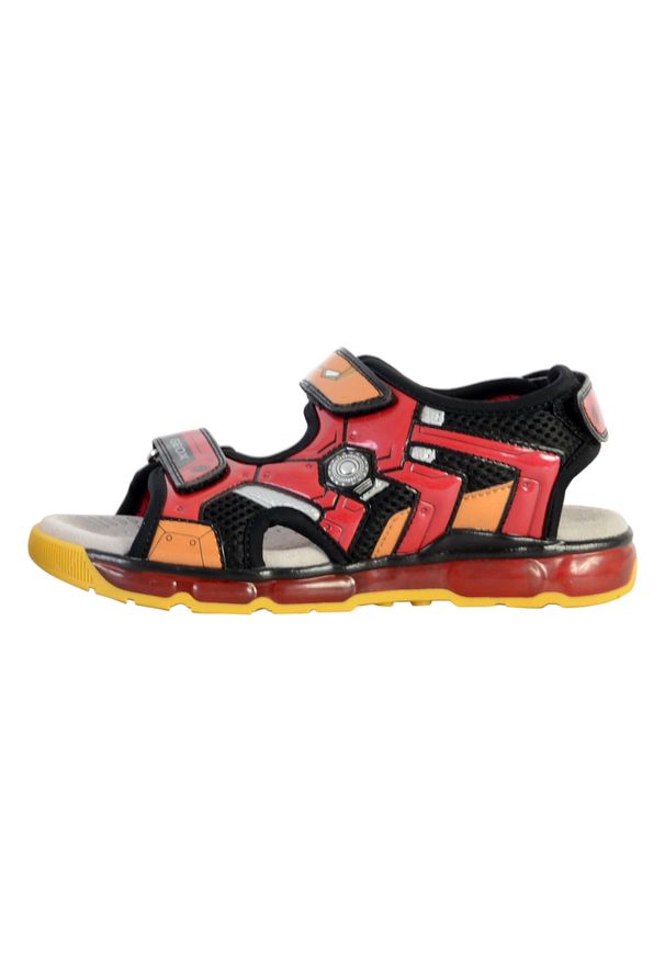 Sandały Geox Model J Sandal Android Boy Kolor Czerwony. Kolor: wielokolorowy. Materiał: tkanina
