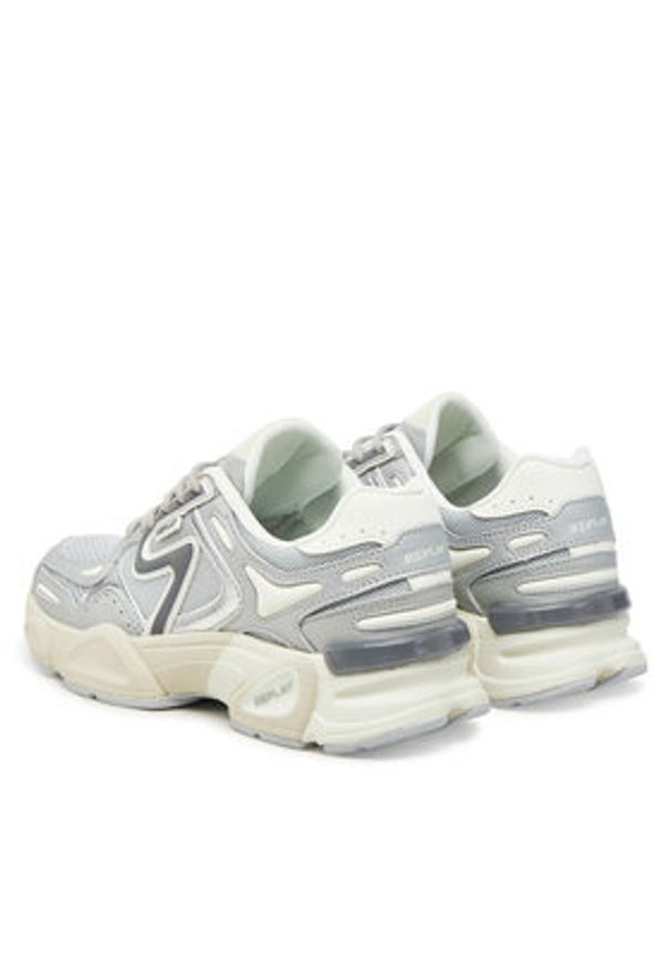 Replay - REPLAY Sneakersy GWS9N .000.C0009T Srebrny. Kolor: srebrny. Materiał: skóra
