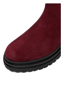 U.S. Polo Assn. Sztyblety CEO-VIZAG001W/ELE1 Bordowy. Kolor: czerwony. Materiał: skóra, zamsz #3