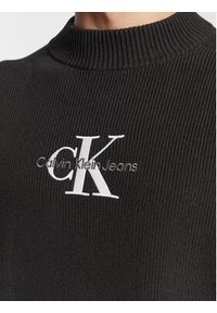 Calvin Klein Jeans Sweter J30J322460 Czarny Loose Fit. Kolor: czarny. Materiał: bawełna #4