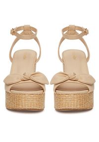 DeeZee Espadryle RT2206125 Beżowy. Kolor: beżowy. Materiał: materiał