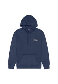 Wrangler - WRANGLER MĘSKA BLUZA GRAPHIC HOODIE NAVY 112350540