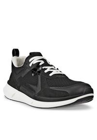 ecco - ECCO Sneakersy Biom 2.2 W 83077351094 Czarny. Kolor: czarny. Materiał: skóra, nubuk