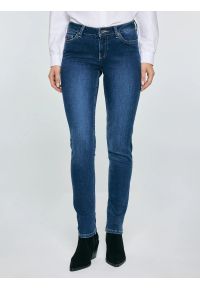 Big-Star - Jeansy damskie niebieskie Katrina 359. Okazja: na co dzień. Stan: obniżony. Kolor: niebieski. Styl: casual, klasyczny #1