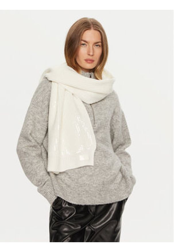 Guess Szalik W4BZ27 Z3J92 Biały. Kolor: biały. Materiał: materiał