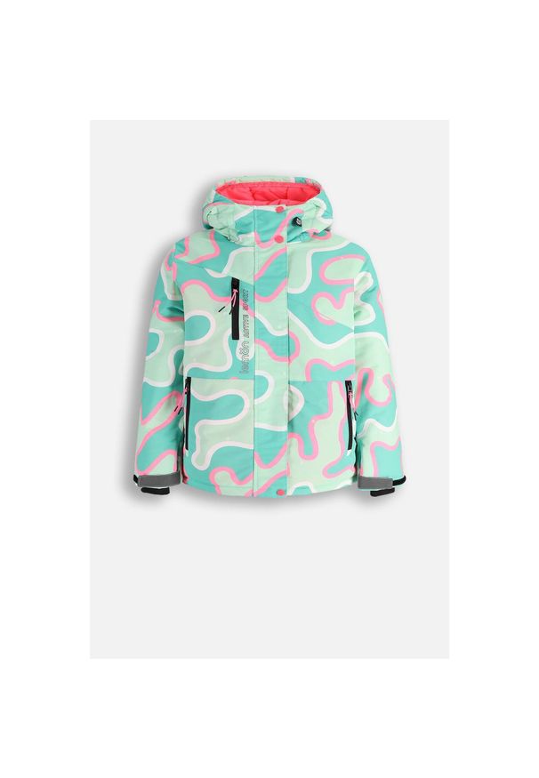Kurtka narciarska dla dzieci snowboard wodoodporna Lemon Explore ZL5. Kolor: wielokolorowy. Materiał: poliester. Sezon: zima. Sport: snowboard, narciarstwo