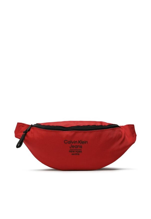 Calvin Klein Jeans Saszetka nerka Sport Essentials Waistbag38 Est K50K510098 Czerwony. Kolor: czerwony. Materiał: materiał