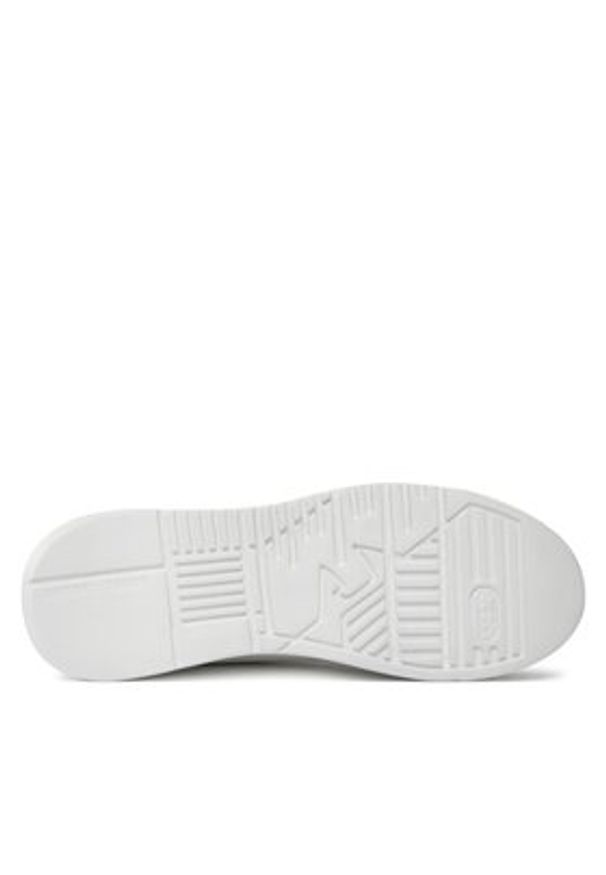 Emporio Armani Sneakersy X3X024 XN388 R297 Biały. Kolor: biały. Materiał: skóra