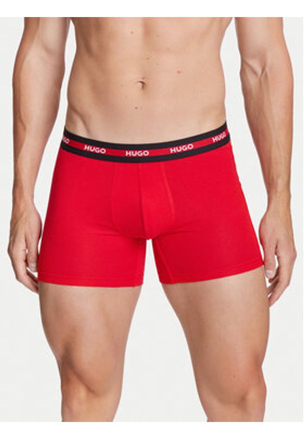 Hugo - HUGO Komplet bokserek 50545674 Kolorowy. Materiał: bawełna. Wzór: kolorowy