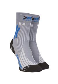 Skarpety biegowe X-Socks Run Speed Two 4.0. Kolor: szary. Sport: bieganie
