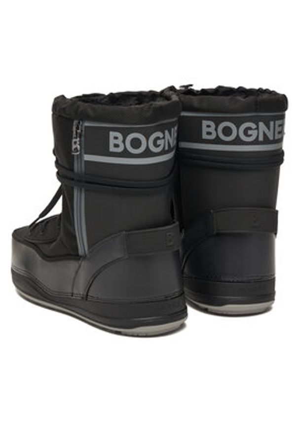 Bogner Śniegowce Laax 8 32547534 Czarny. Kolor: czarny. Materiał: skóra