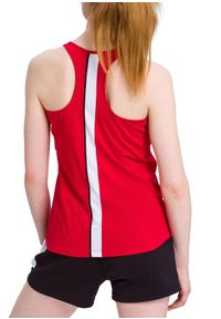ERIMA - Tank top damski Erima Squad. Kolor: czerwony, wielokolorowy, czarny. Sport: joga i pilates, tenis, fitness