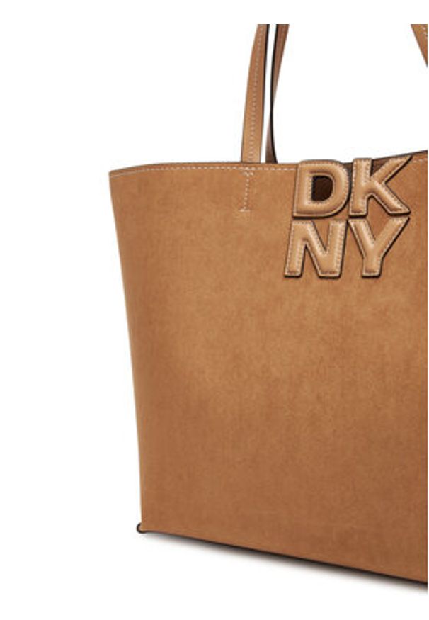 DKNY Torebka R52AMJ38 Brązowy. Kolor: brązowy. Materiał: skórzane
