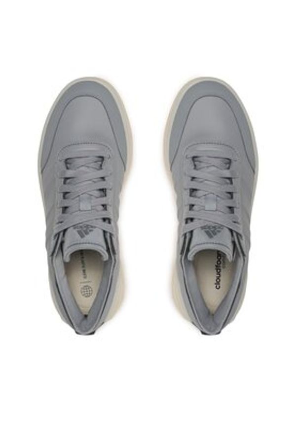 Adidas - adidas Sneakersy Court Revival HQ4676 Szary. Kolor: szary. Materiał: syntetyk
