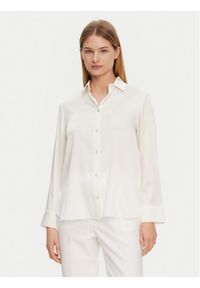 Max Mara Leisure Koszula Kadiak 2516111027650 Écru Regular Fit. Materiał: jedwab #1