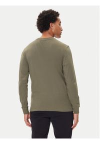 Napapijri Longsleeve S-Box Logo NP0A4I3M Khaki Regular Fit. Kolor: brązowy. Materiał: bawełna. Długość rękawa: długi rękaw #5
