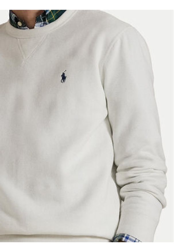 Polo Ralph Lauren Bluza Lsl 710766772009 Biały Regular Fit. Typ kołnierza: polo. Kolor: biały. Materiał: syntetyk