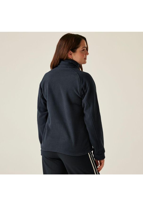 Regatta - Damski polar Thor III z pełnym zamkiem błyskawicznym. Kolor: niebieski, turkusowy, wielokolorowy. Materiał: polar. Sezon: zima