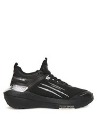 Plein Sport Sneakersy FAES USC0733 STE003N Czarny. Kolor: czarny. Materiał: materiał