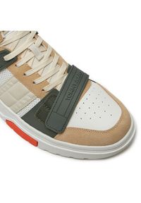 Tommy Jeans Sneakersy The Brooklyn Urban Mid EM0EM01415 Złoty. Kolor: złoty. Materiał: skóra