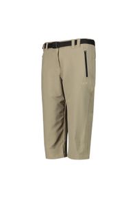 Spodnie damskie CMP Capri. Kolor: beżowy. Materiał: poliester, elastan. Sport: turystyka piesza #2