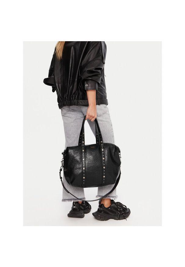 Torebka Pepe Jeans. Kolor: czarny