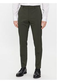 BOSS - Boss Garnitur H-Huge-2Pcs-224 50509485 Zielony Slim Fit. Kolor: zielony. Materiał: wełna #9