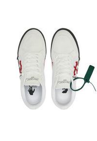 OFF-WHITE - Off-White Sneakersy OMIA085S22LEA0010125 Biały. Kolor: biały. Materiał: zamsz, skóra #5