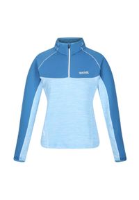 Regatta - Damska Bluza Szybkoschnąca Z Suwakiem Hepley. Kolor: niebieski #1