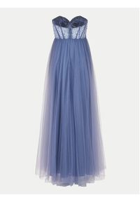 Hey Kyla - Swing Sukienka wieczorowa 5AH023HK Niebieski Slim Fit. Kolor: niebieski. Materiał: syntetyk. Styl: wizytowy