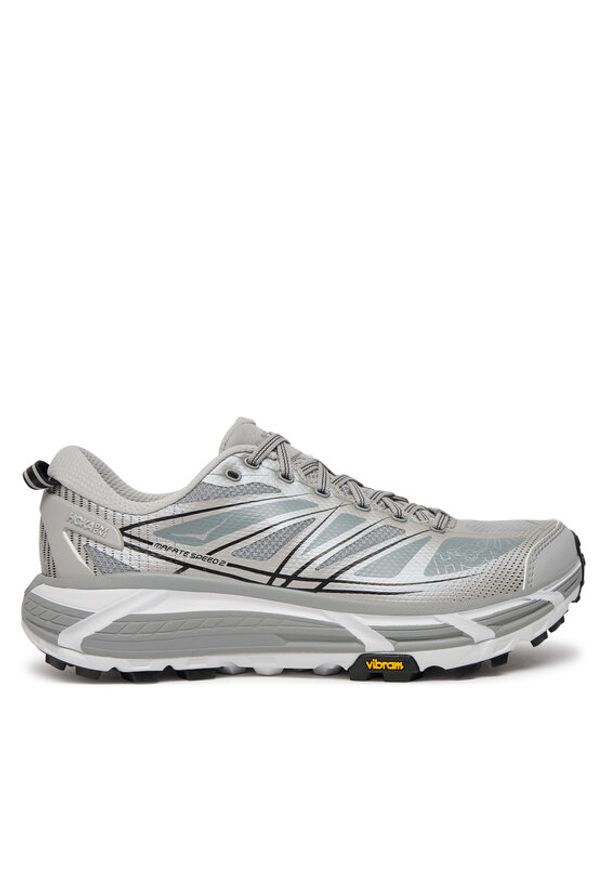 HOKA - Hoka Buty do biegania Mafate Speed 2 1126851 Szary. Kolor: szary. Materiał: materiał