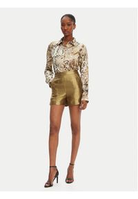 Marciano Guess Szorty materiałowe 5GGD24 7312A Złoty Regular Fit. Kolor: złoty. Materiał: wiskoza #4