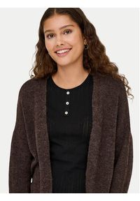 only - ONLY Kardigan Talio 15358604 Brązowy Regular Fit. Kolor: brązowy. Materiał: syntetyk #5