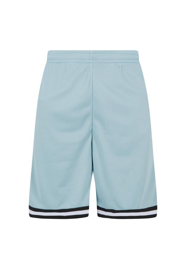 Szorty z dzianiny w paski Urban Classics. Kolor: niebieski, wielokolorowy, czarny. Materiał: dzianina. Długość: krótkie. Wzór: paski. Sezon: lato