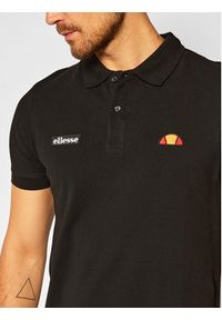 Ellesse Polo Montura SHS04475 Czarny Regular Fit. Typ kołnierza: polo. Kolor: czarny. Materiał: bawełna #5