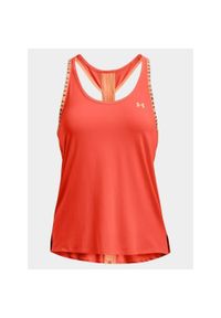 Under Armour - Koszulka damska tank top UNDER ARMOUR 1351596 bez rękawów. Kolor: pomarańczowy. Długość rękawa: bez rękawów #1