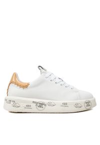 Premiata Sneakersy Belle VAR 6711 Biały. Kolor: biały