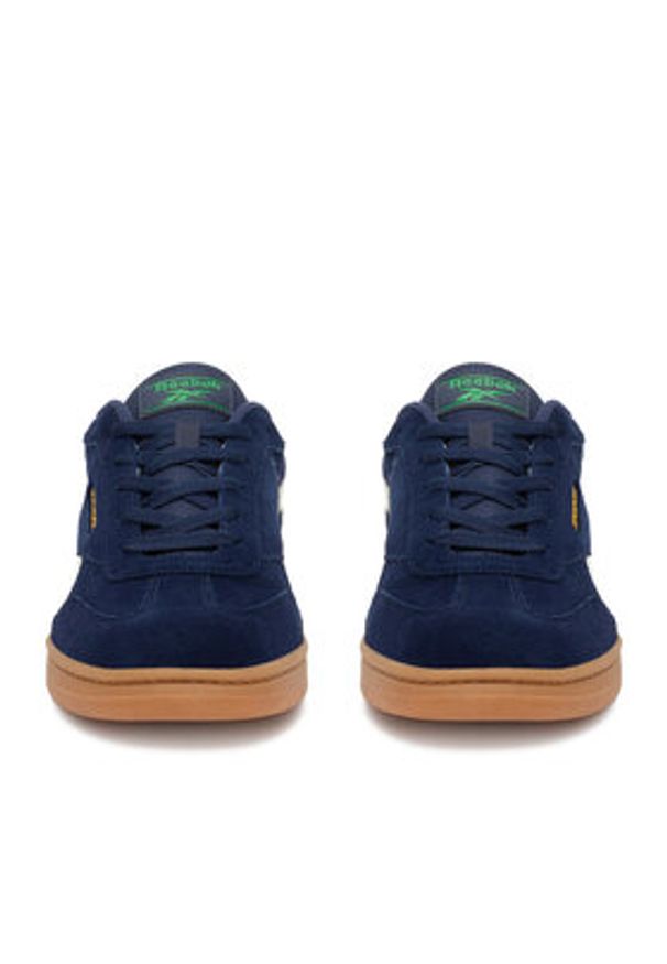 Reebok Sneakersy CEO-FORTE LOUNGER AR30252M-DCG Granatowy. Kolor: niebieski. Materiał: zamsz, skóra