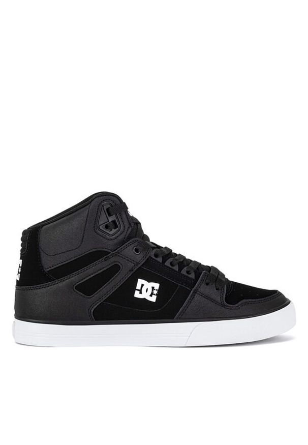 DC Shoes Sneakersy PURE HIGH-TOP WC ADYS400043-BLW Czarny. Kolor: czarny. Materiał: skóra