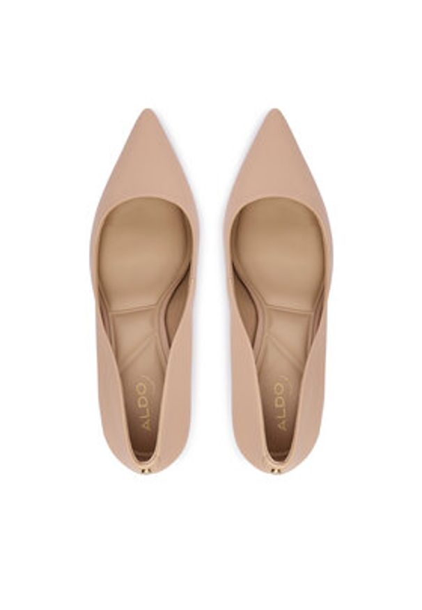 Aldo Szpilki Stessylow 13840106 Beżowy. Kolor: beżowy. Materiał: skóra. Obcas: na szpilce