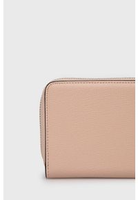 Armani Exchange portfel 948068.1A702 damski kolor różowy. Kolor: różowy. Materiał: materiał. Wzór: gładki #3